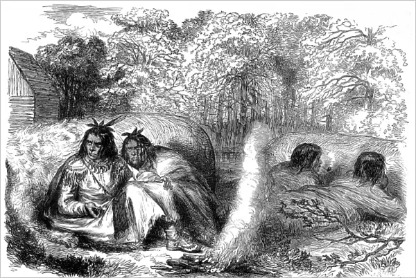 Ojibway Indians, c. 1870