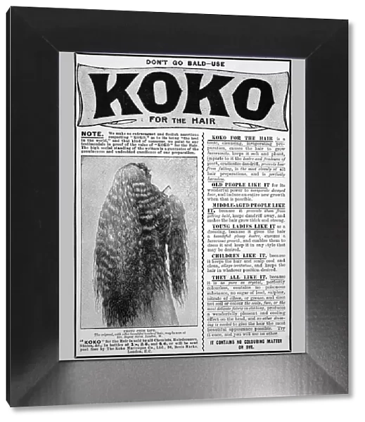 Koko hair ad