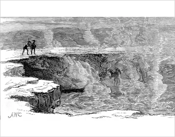 Hells Half Acre, Yellowstone, 1883