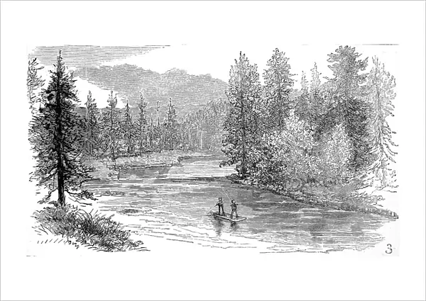 Henrys Fork, Snake River, Yellowstone, 1883