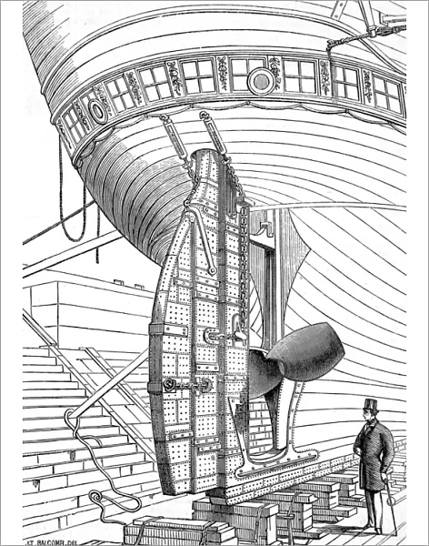 Lumleys Patent Rudder, 1867