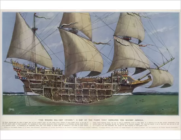 Elizabethan Warship, 1588