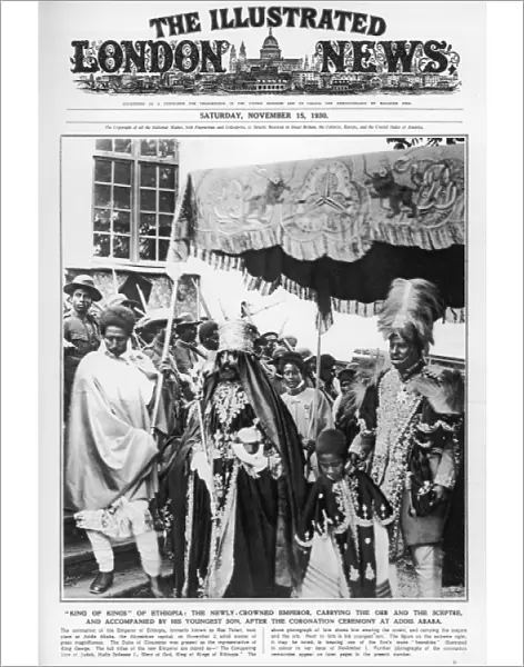 Selassie Crowned  /  1930