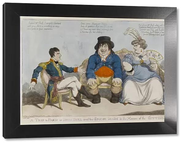 A Trip to Paris or John Bull and his Spouse invited to the H