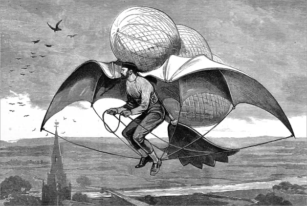 Design for a Flying Machine, 1877