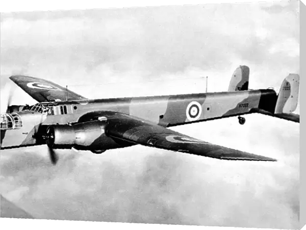 Armstrong Whitworth Whitley Bomber; Second World War, 1939