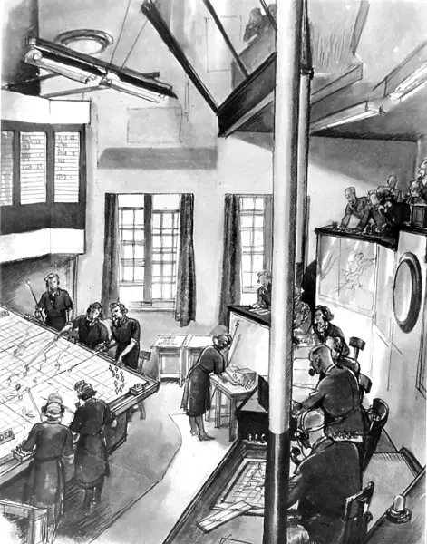 RAF Control Centre; Second World War, 1944