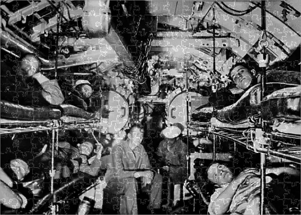 Torpedo Room of a U-boat, pre-Second World War