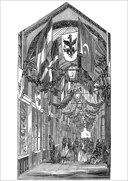 Burlington Arcade, Piccadilly, London, 1858