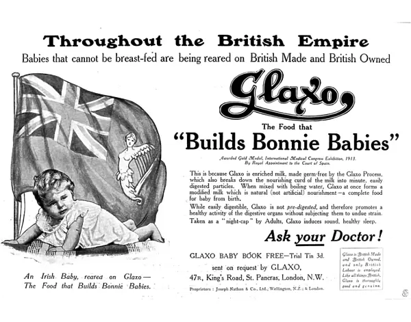 Glaxo baby food advertisement