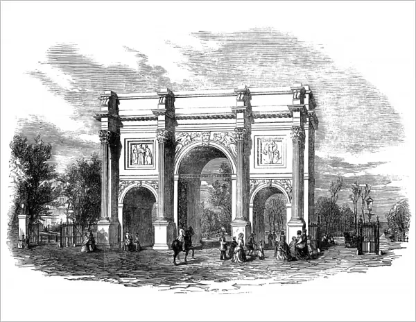Marble Arch, London, 1851