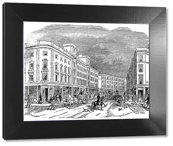 Cranbourne Street, London, 1845