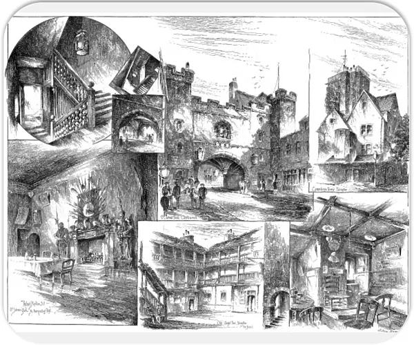 Views of Old Islington and Clerkenwell, London, 1884