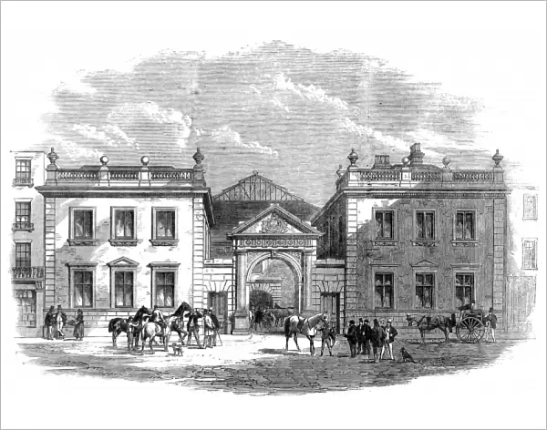 Tattersalls, Knightsbridge, London, 1864