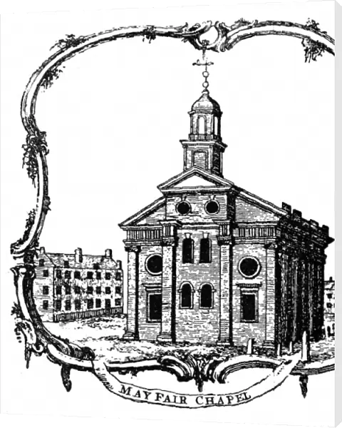Mayfair Chapel, 18th century