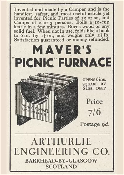 Mavers Picnic Furnace Ad