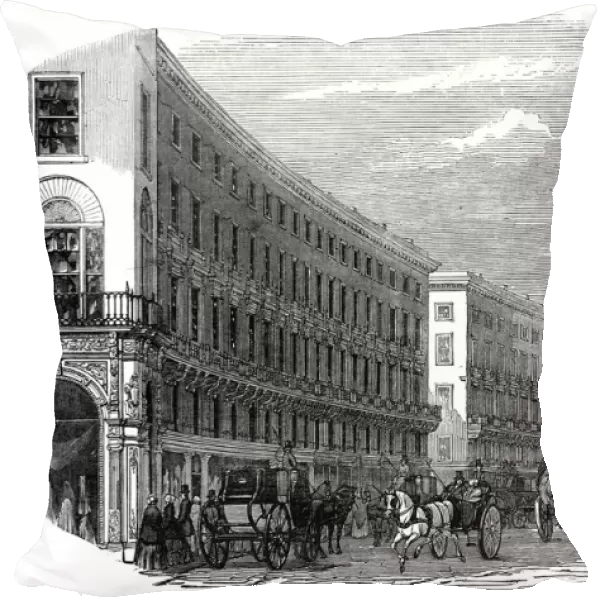 Regents Quadrant, London, 1848