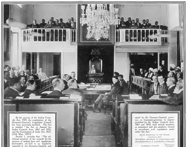 The Legislative Council of India, c. 1910