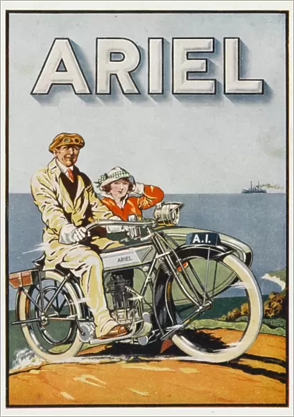 Adverisement for Ariel Motorbikes