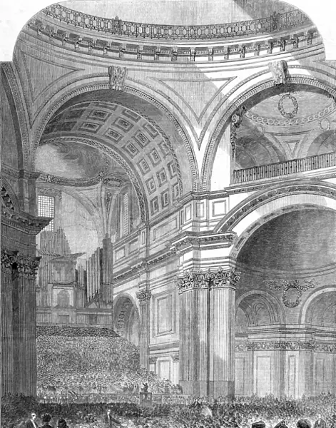 Performance of The Messiah in St. Pauls Cathedral, 1861