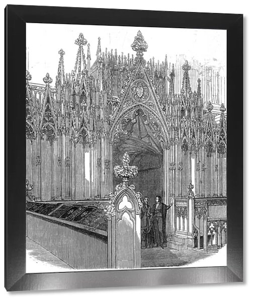 The Organ Screen, Westminster Abbey, 1848