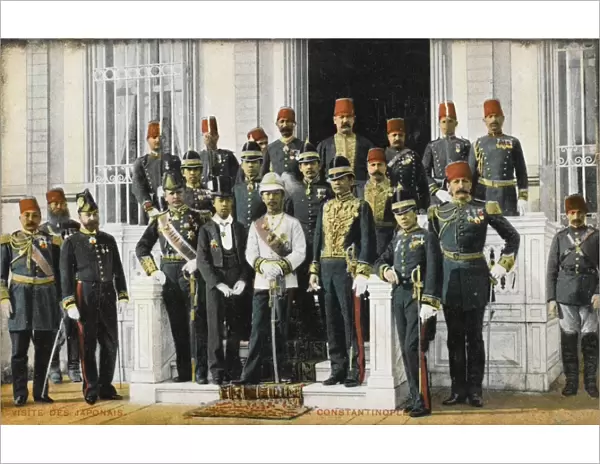 Japanese Official Delegation in Constantinople