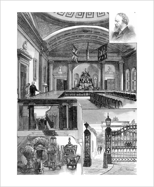 Scenes at the Salters Company, London, 1884