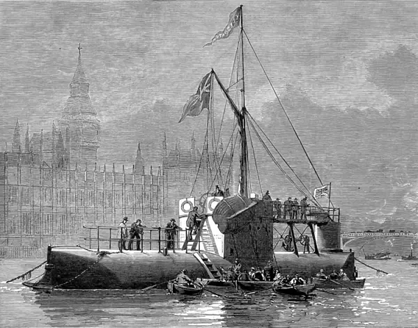 The Obelisk Ship Cleopatra, Westminster, 1878