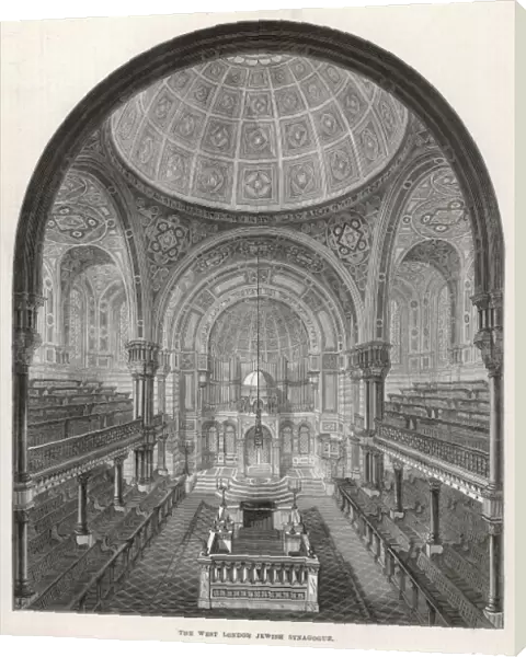 The West London Jewish Synagogue, 1872