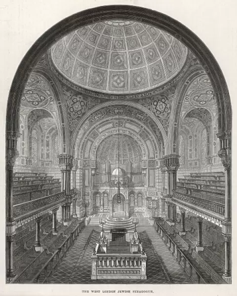 The West London Jewish Synagogue, 1872