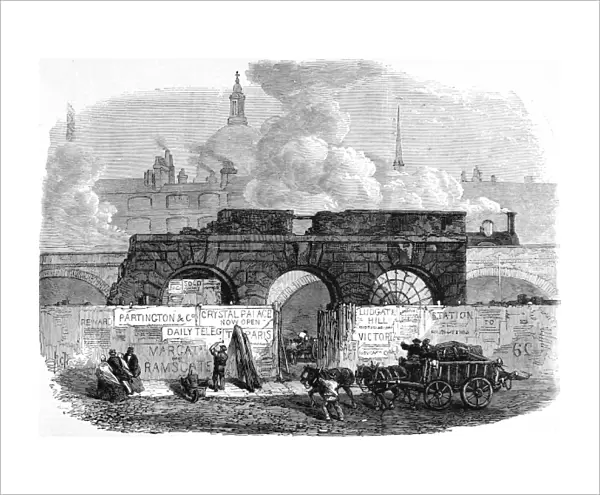 The Last Part of Old Fleet Prison, London, 1868