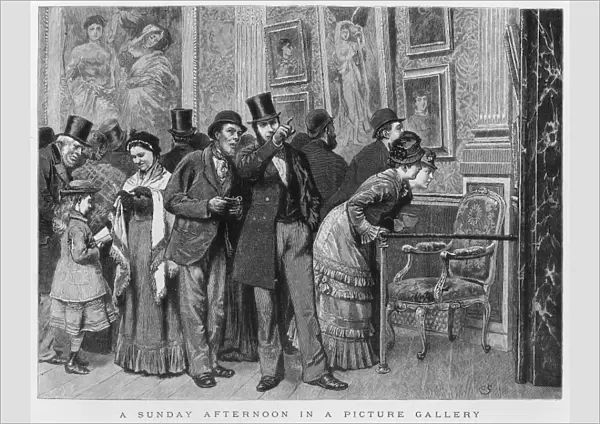 Sunday Afternoon in a Picture Gallery, 1879