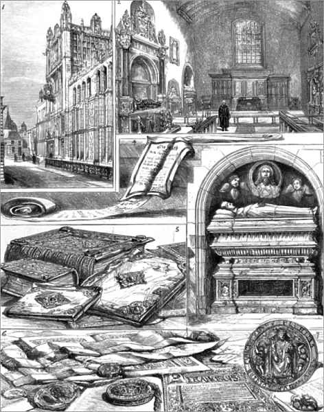 The Rolls House and Public Record Office, London, 1882