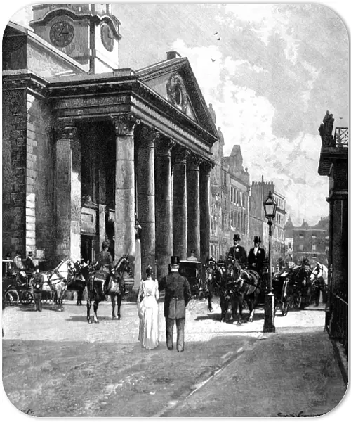 St. Georges, Hanover Square, London, 1895