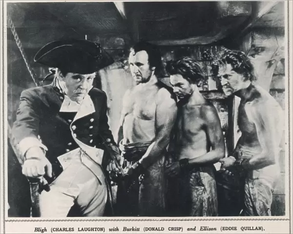 Film still from Mutiny On The Bounty