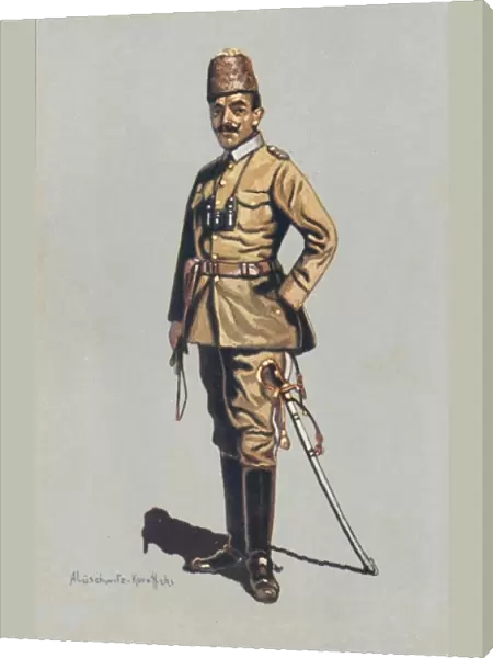 Turkish cavalry Officer - WWI