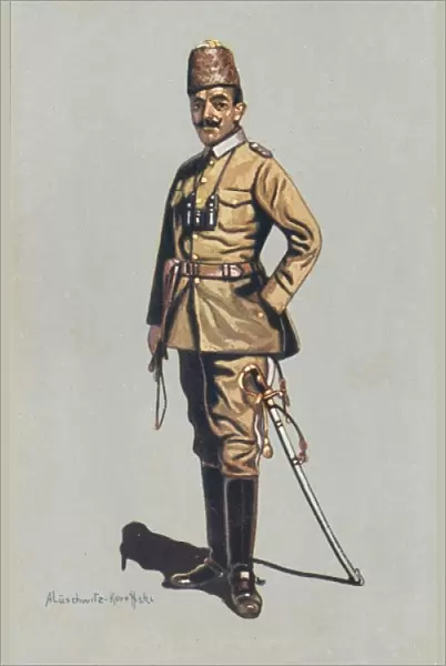 Turkish cavalry Officer - WWI