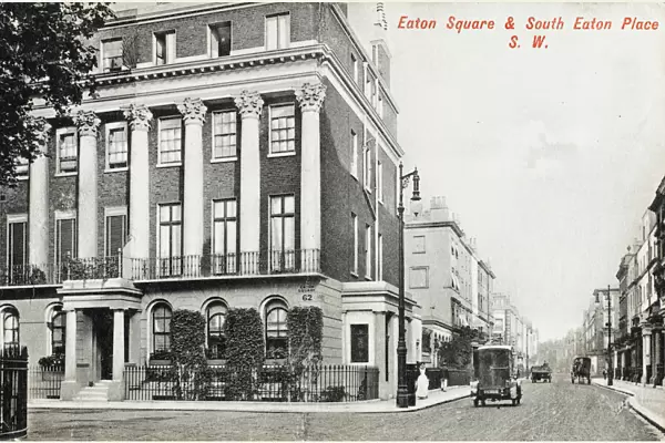 Eaton Square and South Eaton Place, Pimlico
