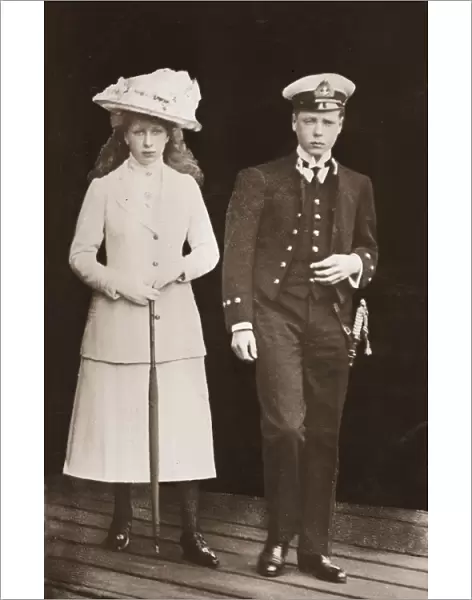 Edward, Prince of Wales & Princess Mary