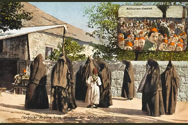 Women departing on Pilgrimage