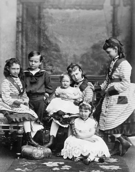 Princess Alices children in 1875