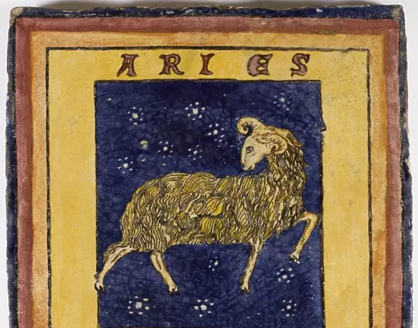 Zodiac Tile  /  Aries