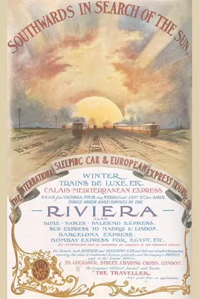 Advertisement for Riviera travel