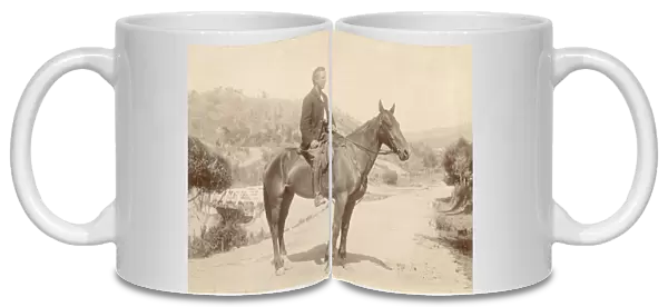 Man on horseback c. 1900s