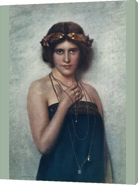 Woman in classical costume - Nonnebruch