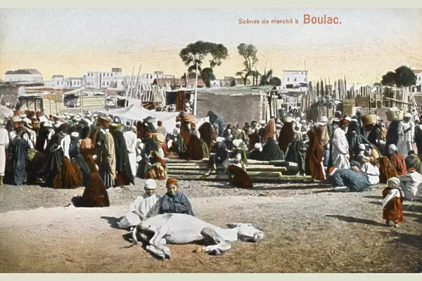 Egypt - Boulaq, Cairo - Market