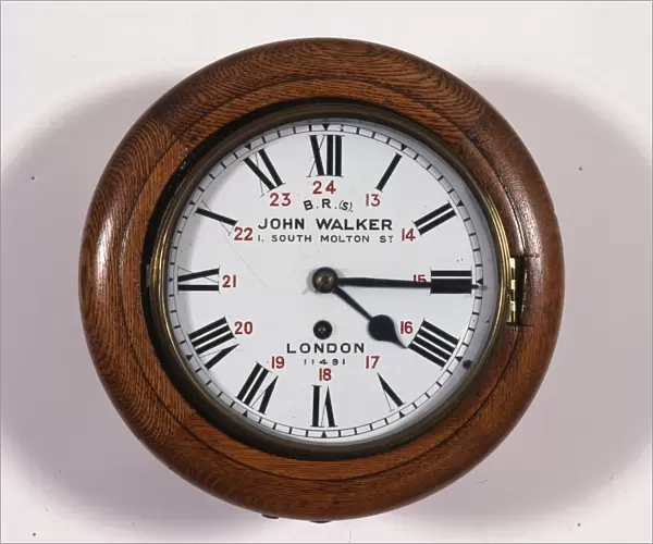 Photograph of a John Walker Clock