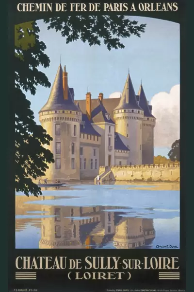 Poster for the Chateau de Sully sur Loire