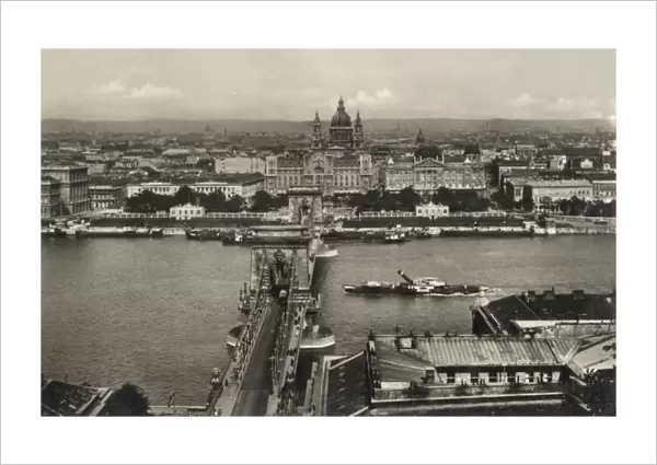 Budapest, Hungary - View across Danube