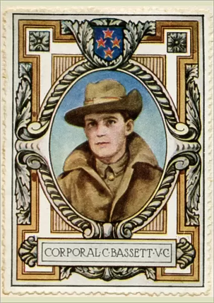 Corporal Bassett VC recipient 6  /  Stamp
